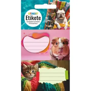 Etikete za zvezke Animal Cute