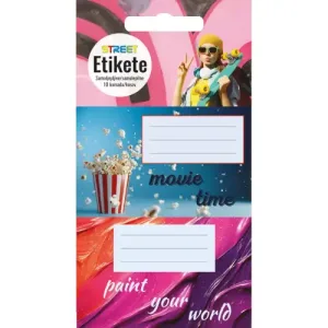 Etikete za zvezke Teen Girls