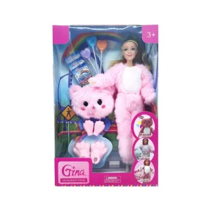 Lutka Luna Toys z dodatki