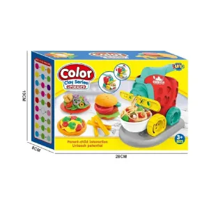 Set plastelinov Fast Food Luna Toys