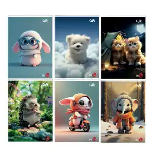 Zvezek A4 Fantasy Cute